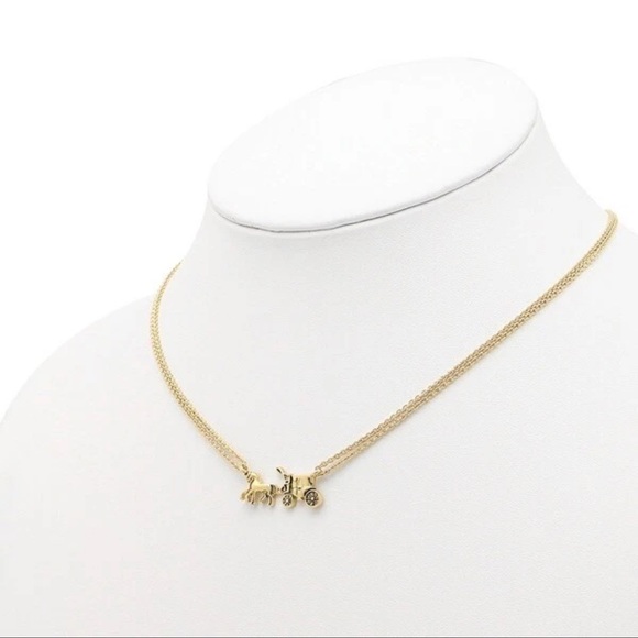 Coach Gold Chain Necklace - Picture 5 of 9